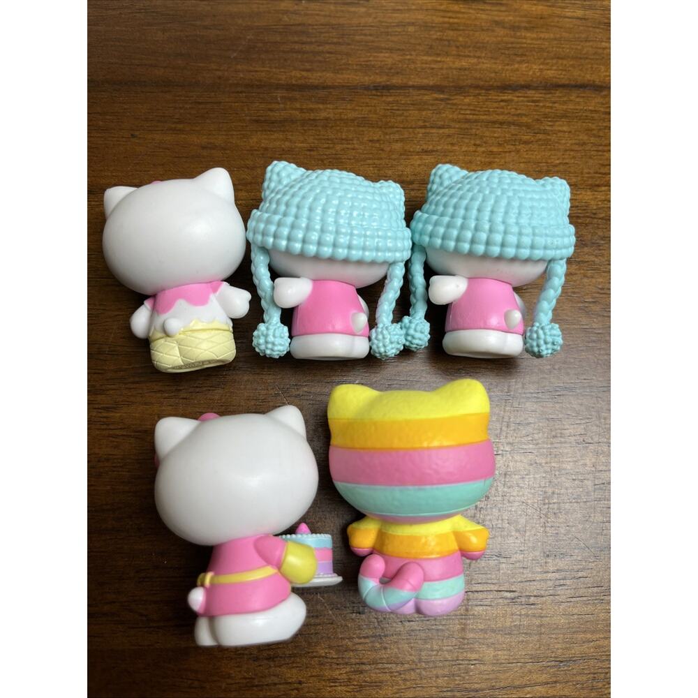 Hello Kitty My Melody Keroppi Figure Lot Assorted Characters Collection Lanyard - Picture 5 of 12